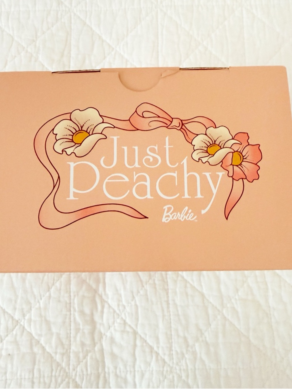 NEW Stanley x Barbie 'Just Peachy' Pink Floral Travel Tumbler - Picture 6 of 6